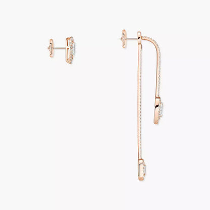 [OAK JURI]Diamond Drop Earrings My Twin