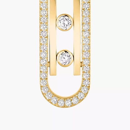 [OAK JURI]Diamond Pendant Earrings Move 10Th
