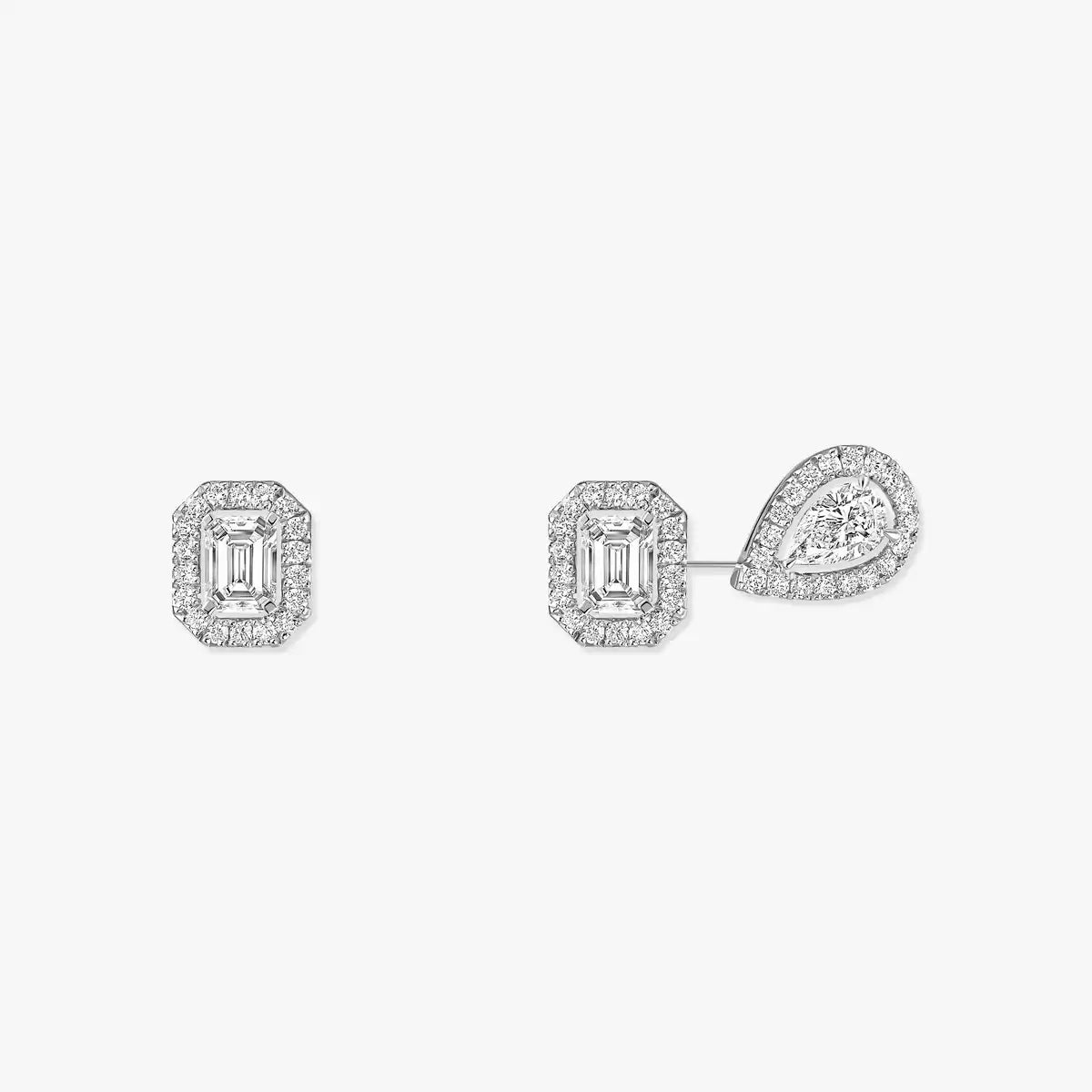 [OAK JURI]Diamond Earrings 0,10ct My Twin 1+2