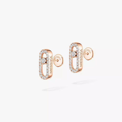 [OAK JURI]Move Uno Diamond Earrings