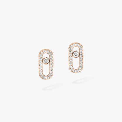 [OAK JURI]Move Uno Diamond Earrings