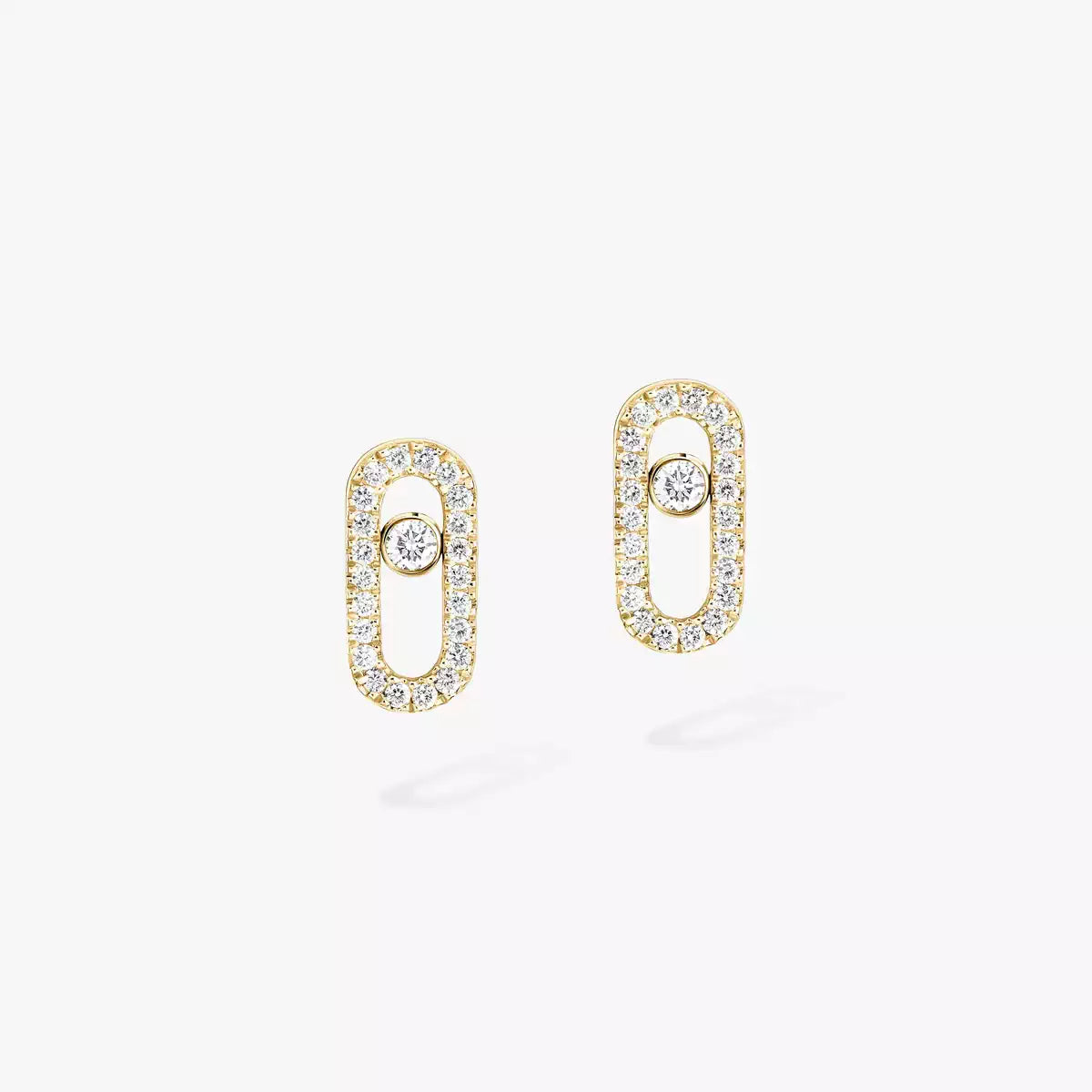 [OAK JURI]Move Uno Diamond Earrings