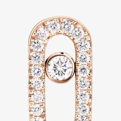 [OAK JURI]Move Uno Diamond Earrings