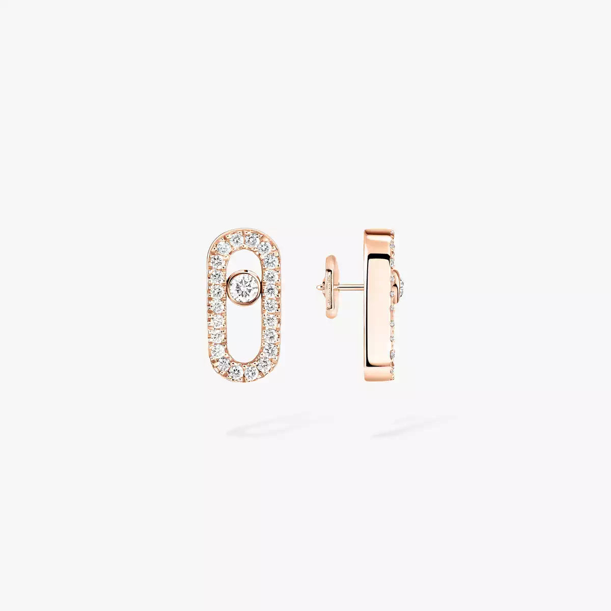 [OAK JURI]Move Uno Diamond Earrings