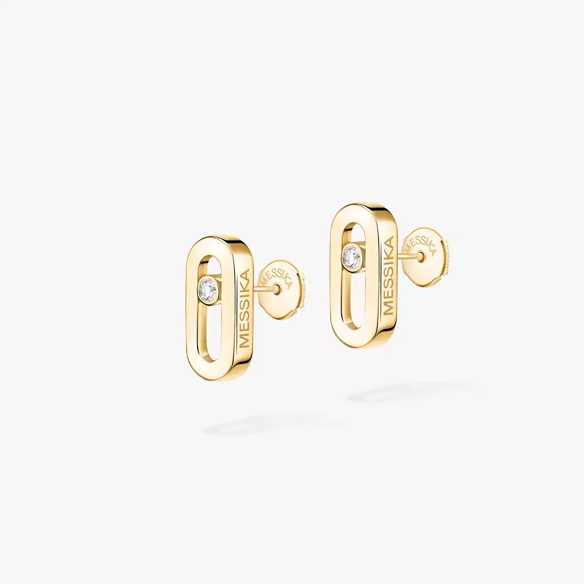 [OAK JURI]Move Uno Diamond Stud Earrings