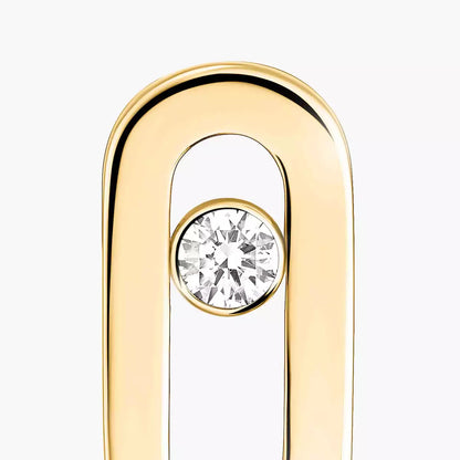 [OAK JURI]Move Uno Diamond Stud Earrings