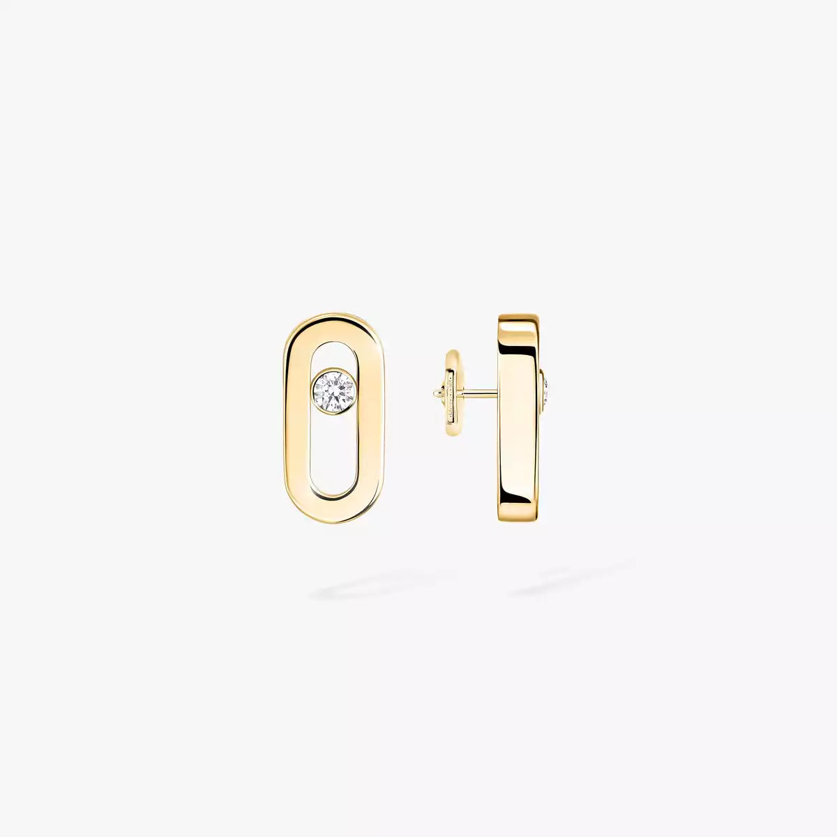 [OAK JURI]Move Uno Diamond Stud Earrings