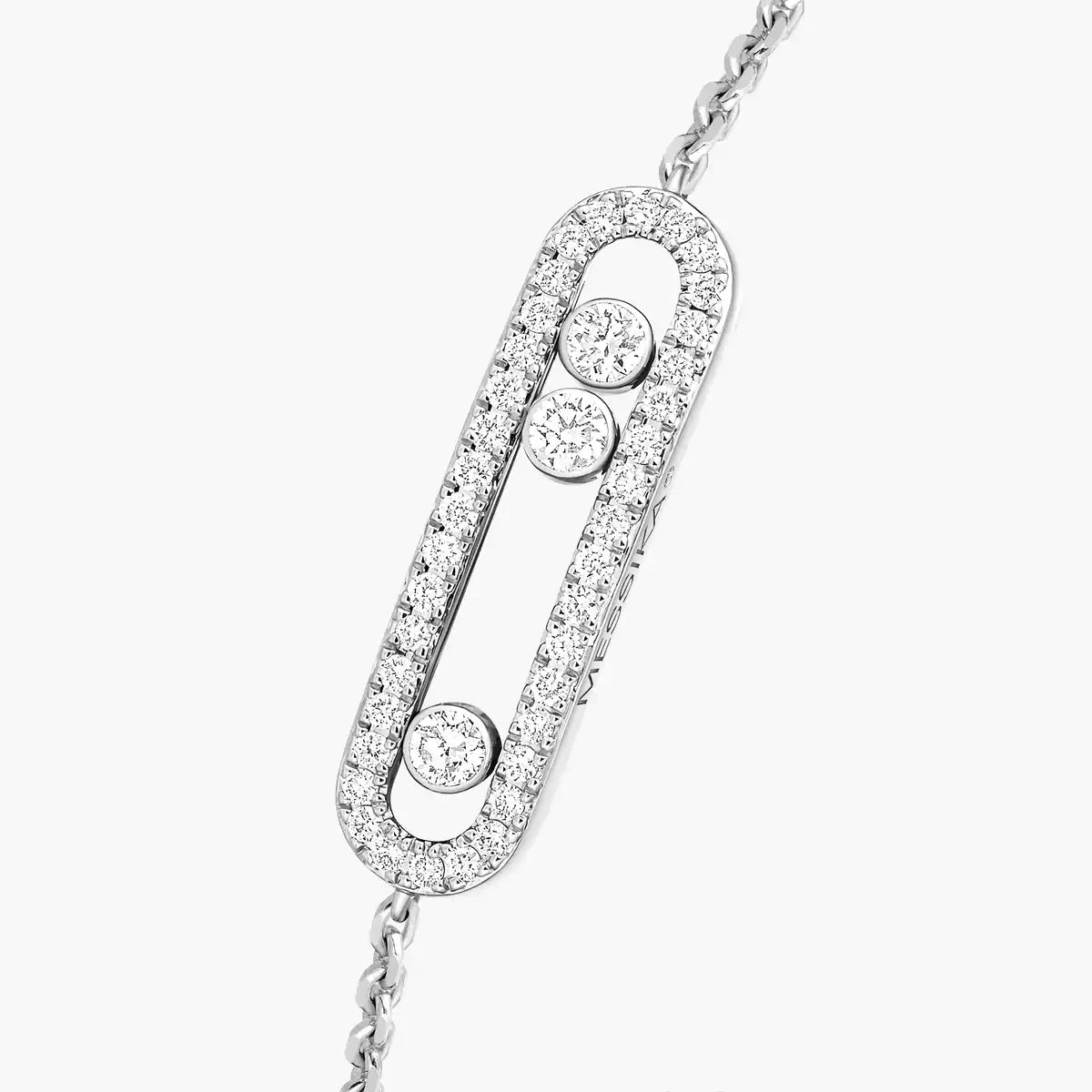 [OAK JURI]Pavé Baby Move Diamond Bracelet