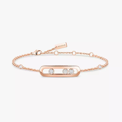 [OAK JURI]Baby Move Diamond Bracelet