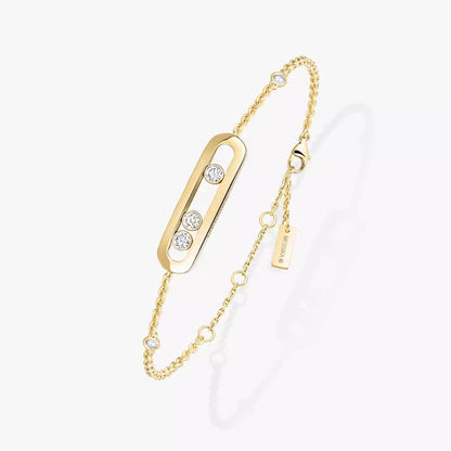 [OAK JURI]Baby Move Diamond Bracelet