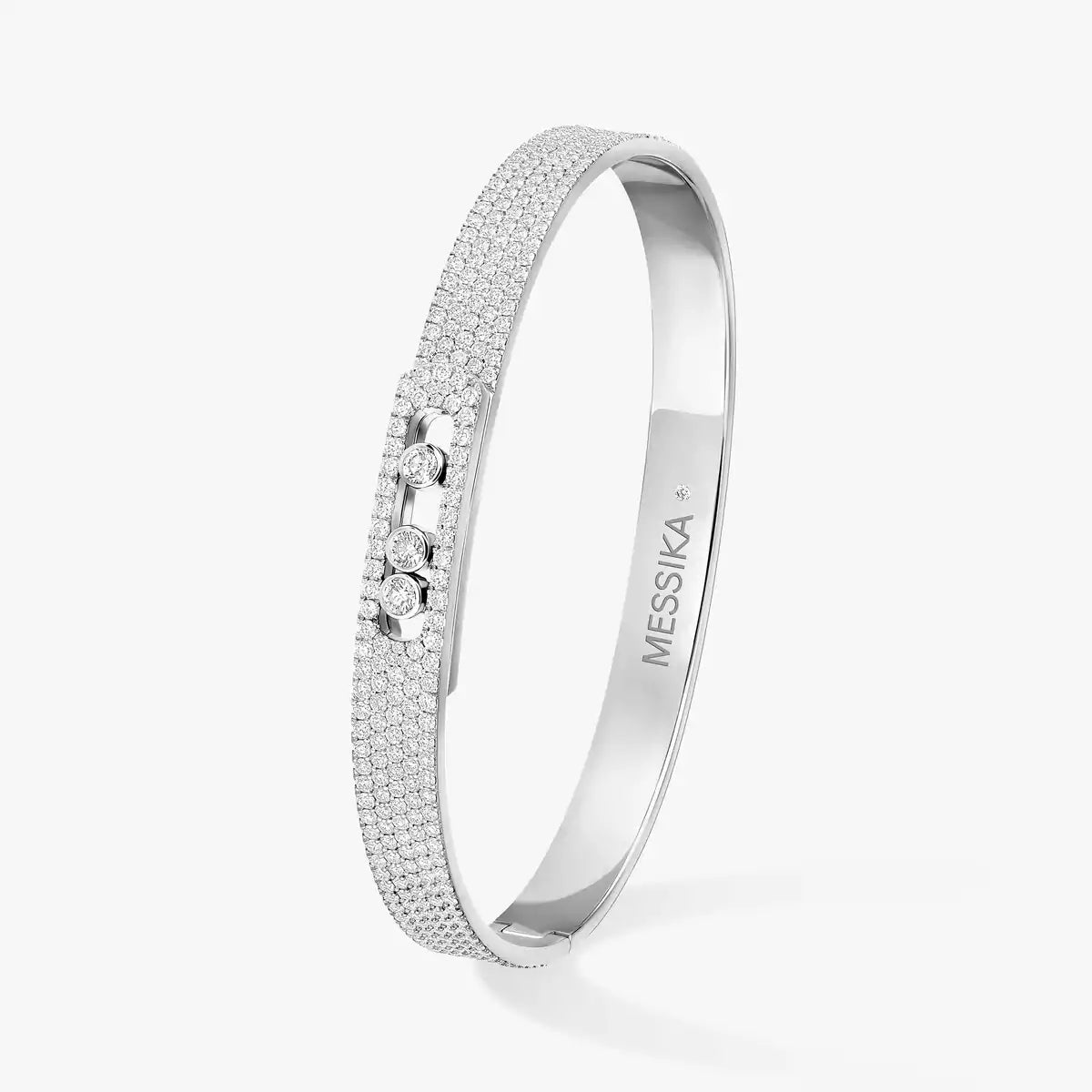 [OAK JURI]Move Noa Full Pavé Diamond Bangle Bracelet