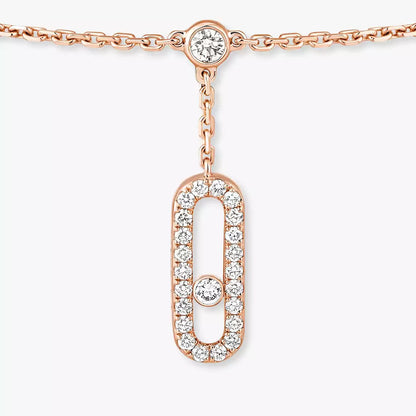 [OAK JURI] Move Uno pavé ankle bracelet