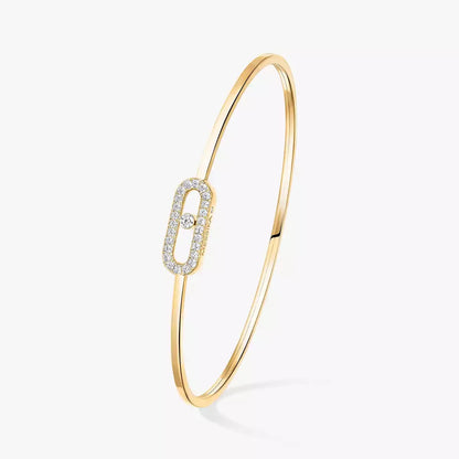 [OAK JURI]Move Uno pavé flex bangle medium