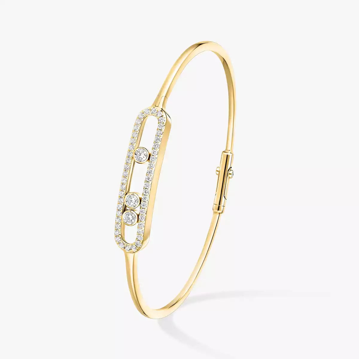 [OAK JURI]Move Pavé Diamond Bangle Bracelet M