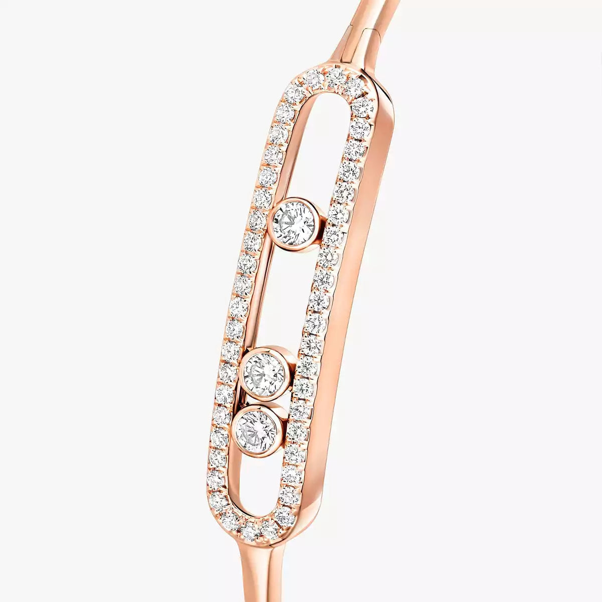 [OAK JURI]Move Pavé Diamond Bangle Bracelet M
