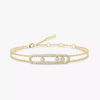 [OAK JURI] Move Classique pavé bracelet
