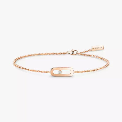 [OAK JURI]Move Uno Diamond Bracelet