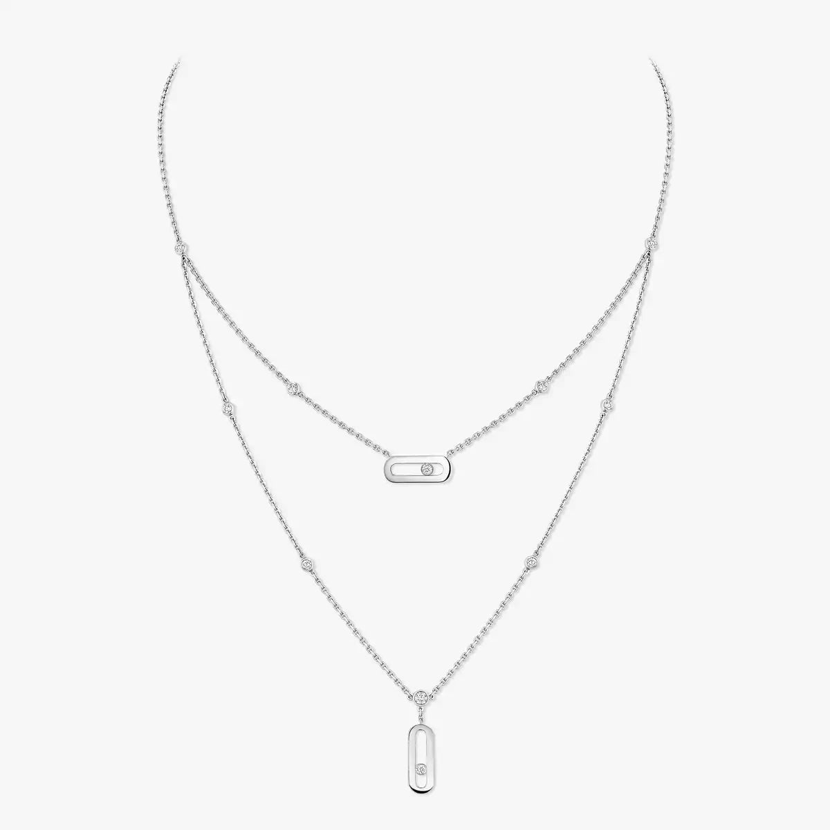 [OAK JURI] Move Uno Diamond Necklace