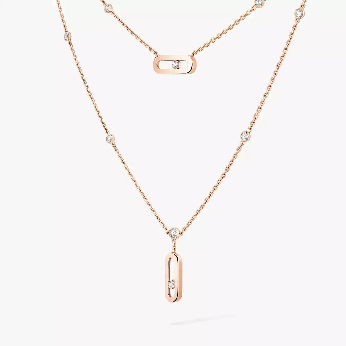[OAK JURI] Move Uno Diamond Necklace