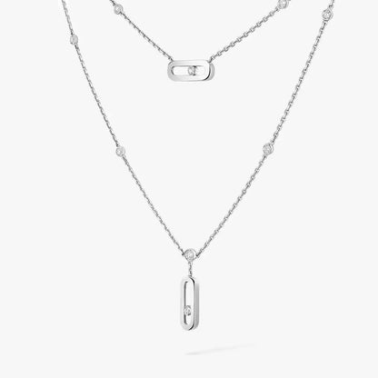 [OAK JURI] Move Uno Diamond Necklace