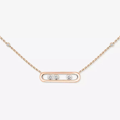 [OAK JURI] Baby Move Gold Diamond Necklace