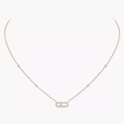 [OAK JURI]Diamond Necklace Move Uno