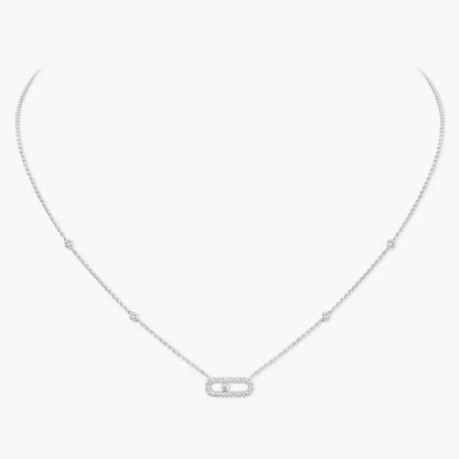 [OAK JURI]Diamond Necklace Move Uno