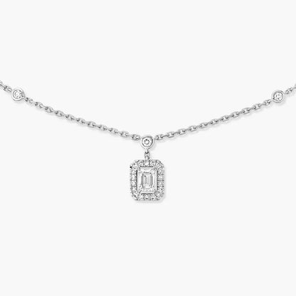 [OAK JURI]My Twin Diamond Necklace in Silver