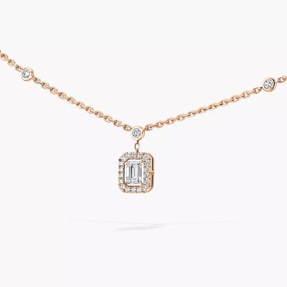 [OAK JURI]My Twin Diamond Necklace in Silver