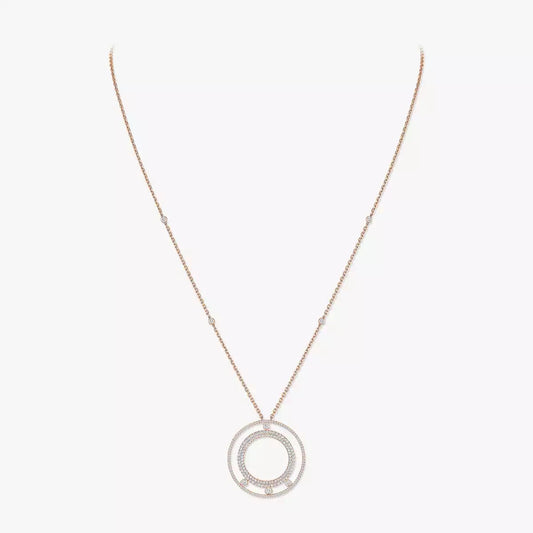 [OAK JURI]Move Romane Long Pave_-Set Diamond Necklace