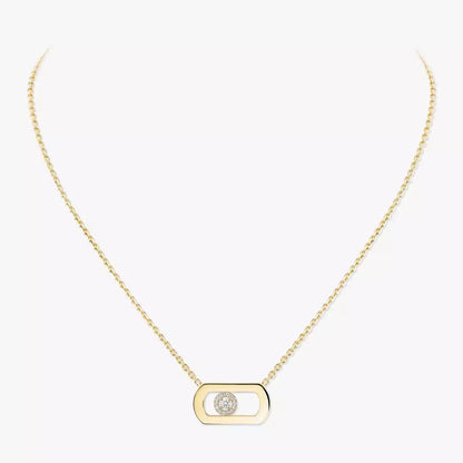 [OAK JURI]So Move Diamond Necklace in Gold