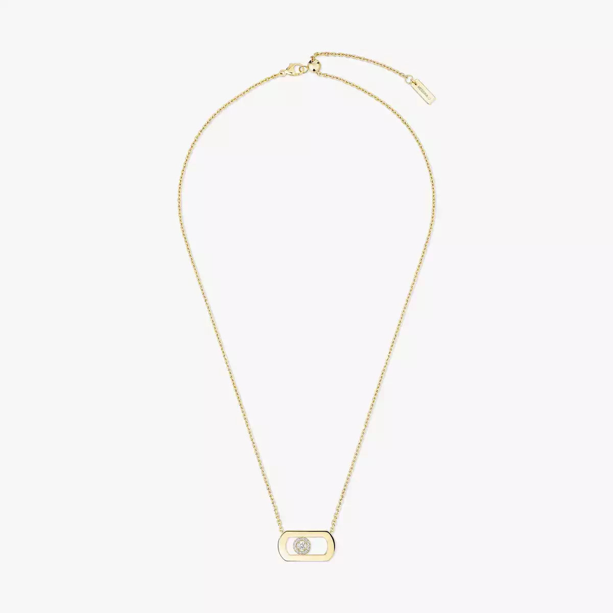[OAK JURI]So Move Diamond Necklace in Gold