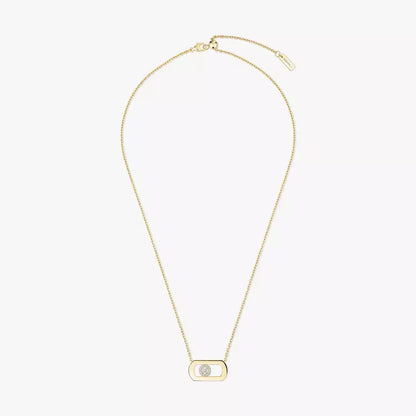 [OAK JURI]So Move Diamond Necklace in Gold