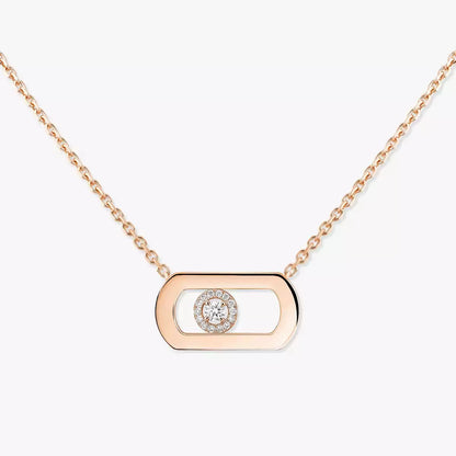[OAK JURI]So Move Diamond Necklace in Gold