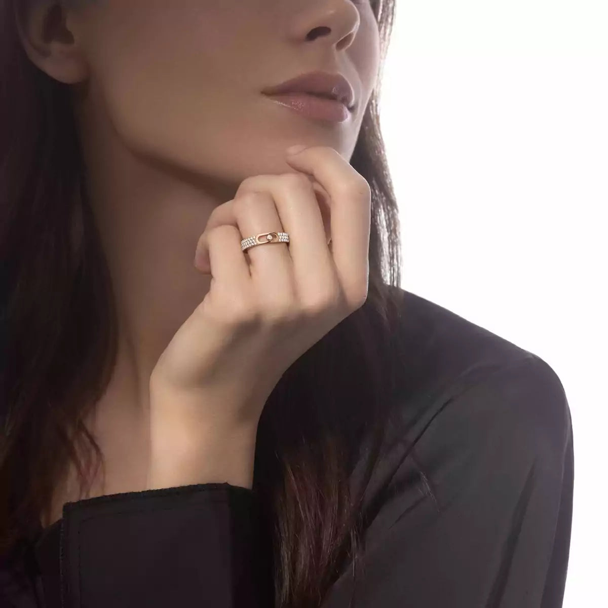 [OAK JURI]Move Joaillerie Pave_ Diamond Wedding Ring