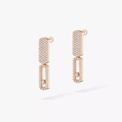 [OAK JURI]Imperial Move SM Diamond Earrings