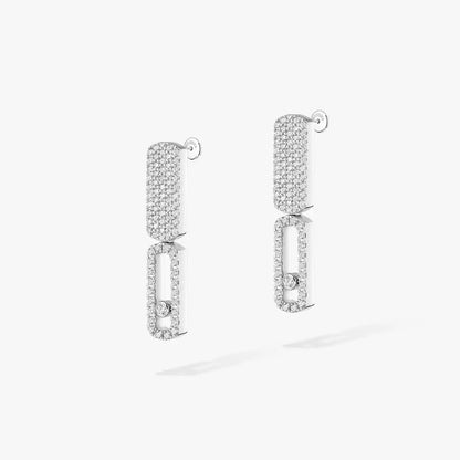 [OAK JURI]Imperial Move SM Diamond Earrings