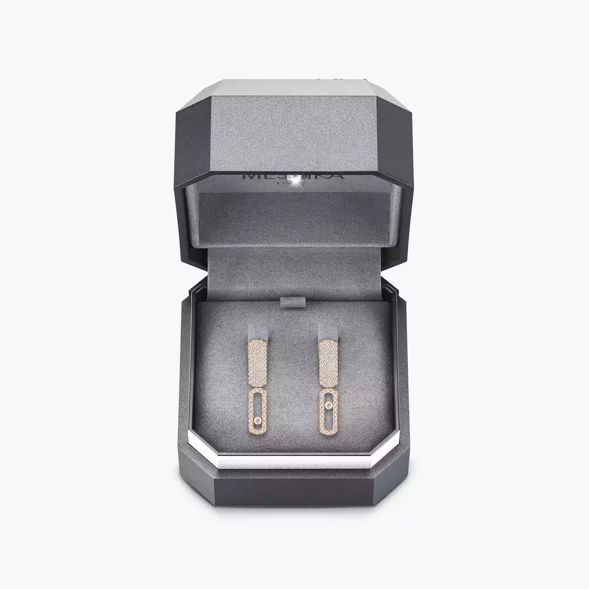 [OAK JURI]Imperial Move SM Diamond Earrings