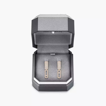 [OAK JURI]Imperial Move SM Diamond Earrings