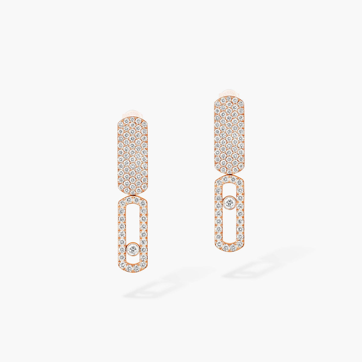 [OAK JURI]Imperial Move SM Diamond Earrings
