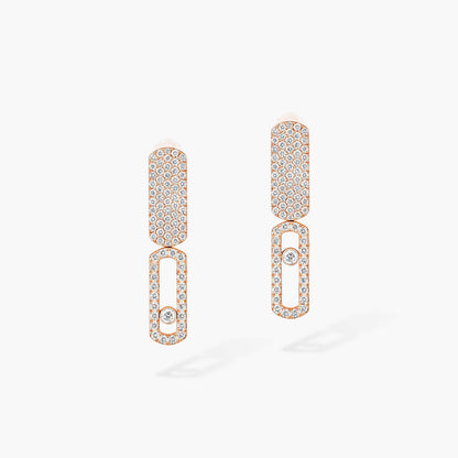 [OAK JURI]Imperial Move SM Diamond Earrings