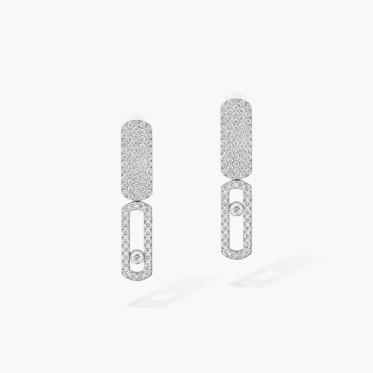 [OAK JURI]Imperial Move SM Diamond Earrings