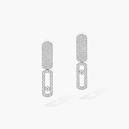 [OAK JURI]Imperial Move SM Diamond Earrings