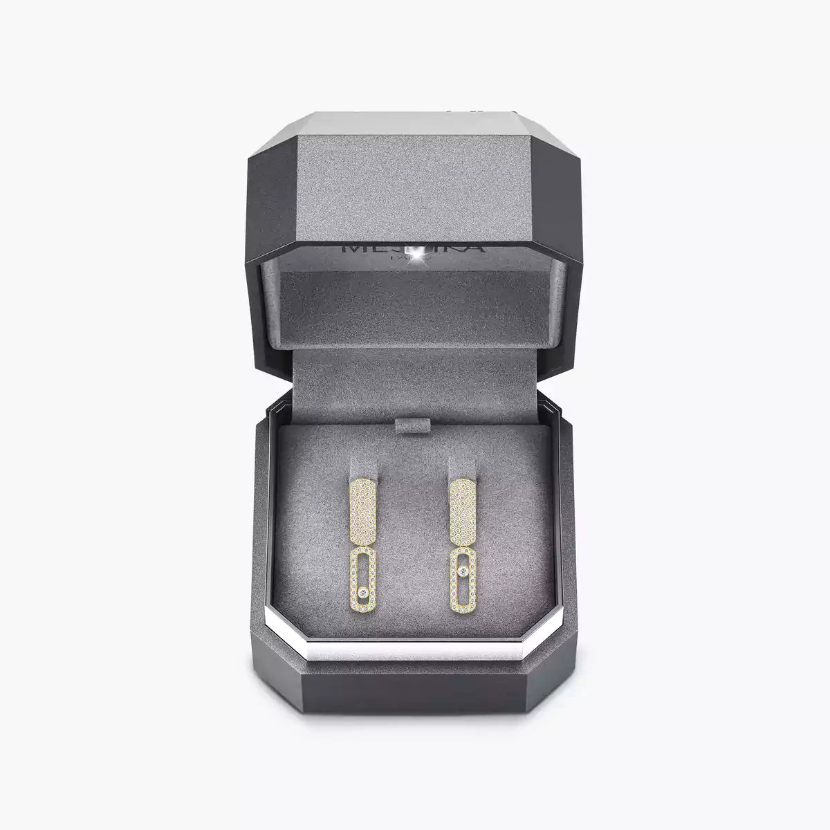 [OAK JURI]Imperial Move SM Diamond Earrings