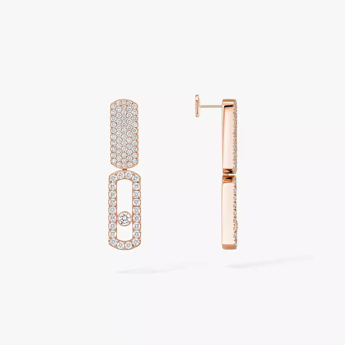 [OAK JURI]Imperial Move SM Diamond Earrings