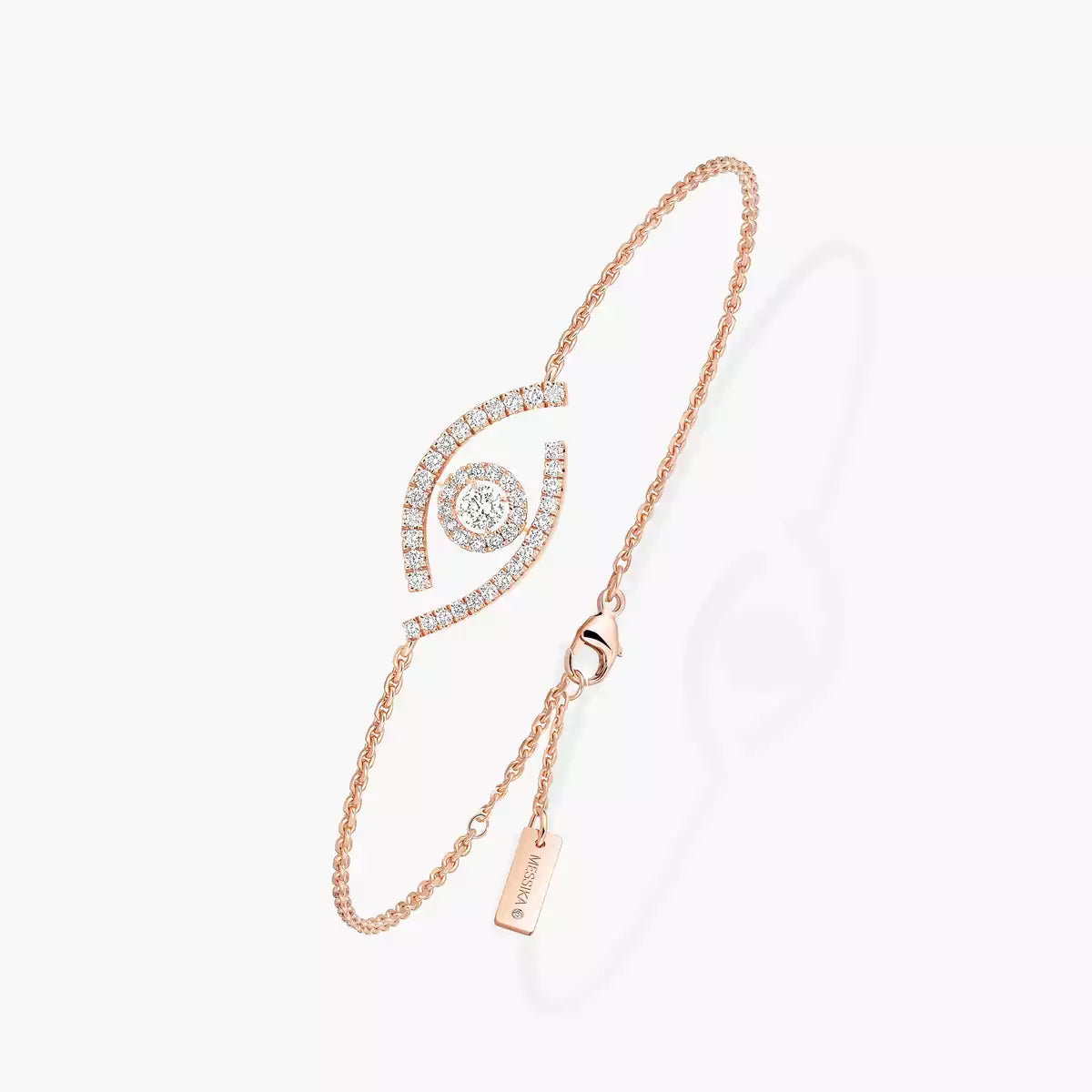 [OAK JURI]Lucky Eye Pave-Set Diamond Bracelet
