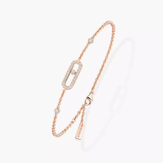 [OAK JURI]Move Uno Diamond Bracelet