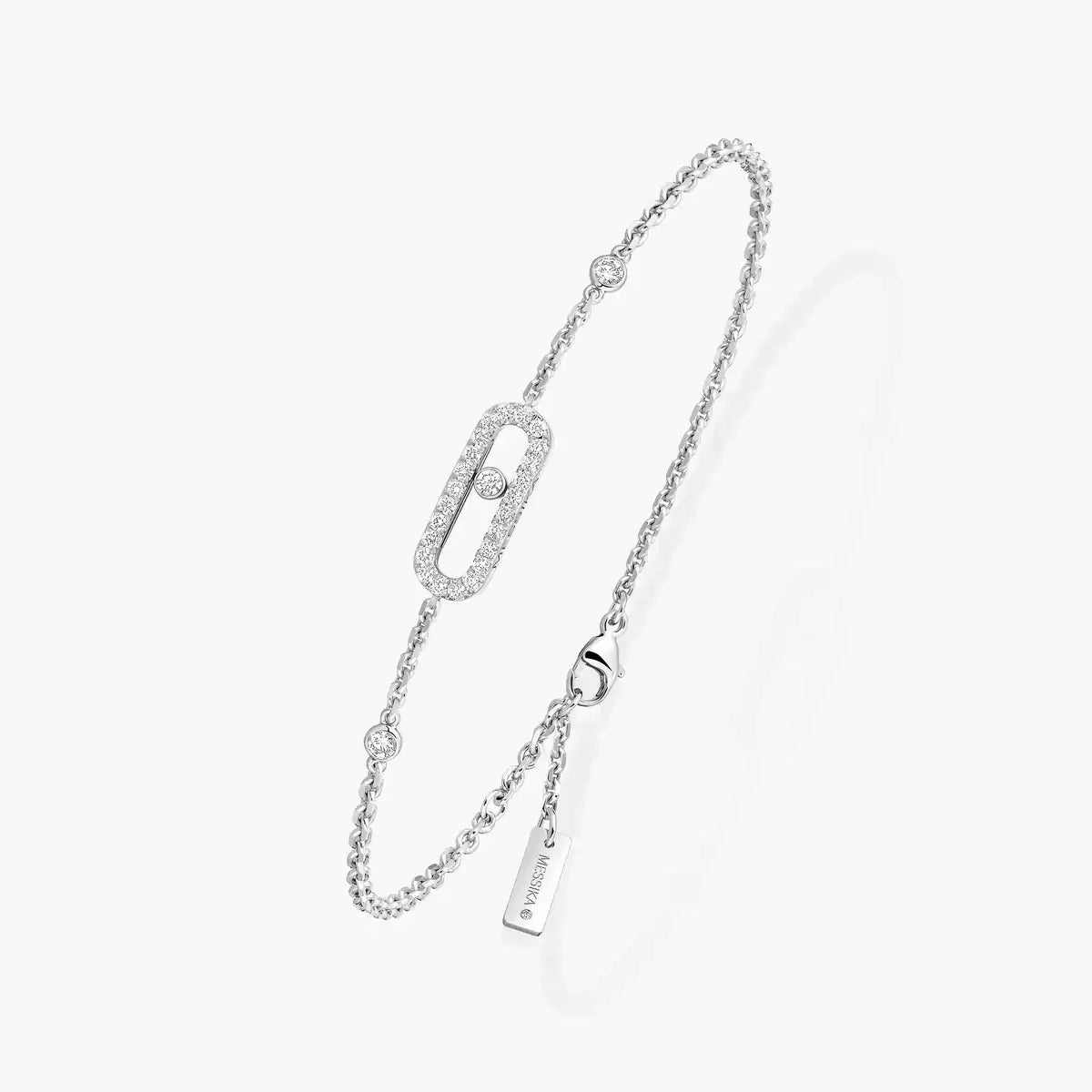 [OAK JURI]Move Uno Diamond Bracelet