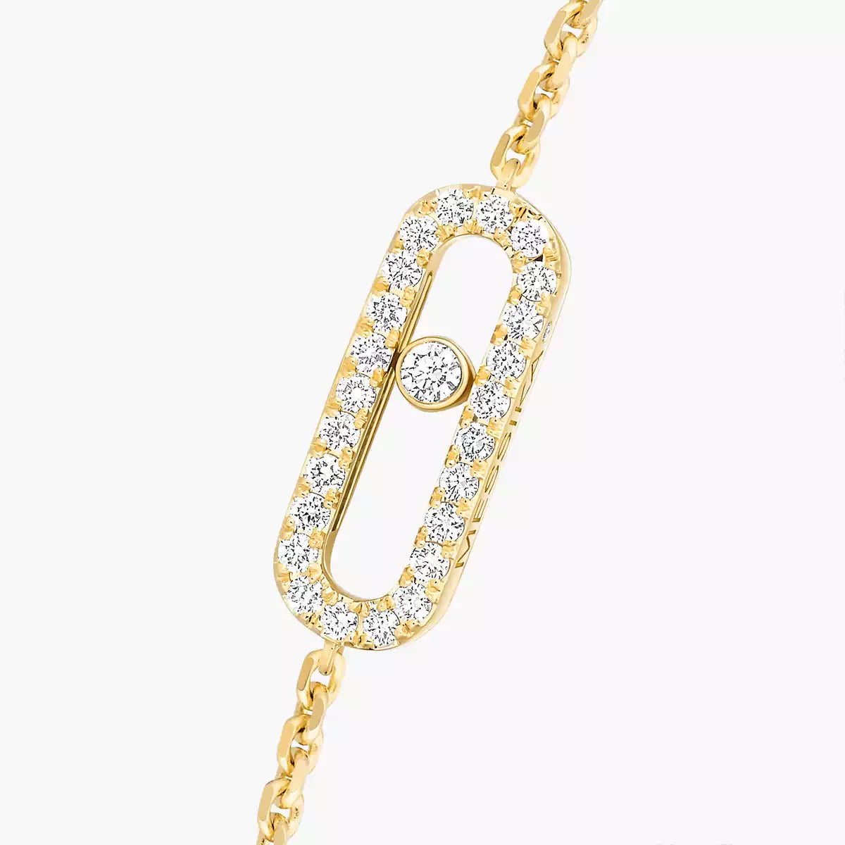 [OAK JURI]Move Uno Diamond Bracelet