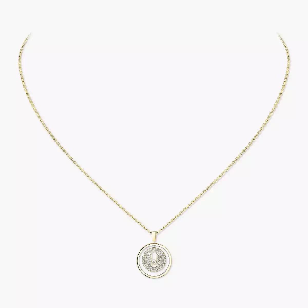 [OAK JURI] Lucky Move Diamond Necklace